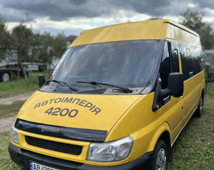 Желтый Форд Транзит, объемом двигателя 2 л и пробегом 404 тыс. км за 4800 $, фото 2 на Automoto.ua
