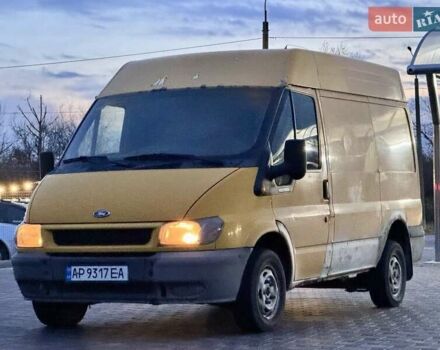 Желтый Форд Транзит, объемом двигателя 2 л и пробегом 300 тыс. км за 3600 $, фото 1 на Automoto.ua