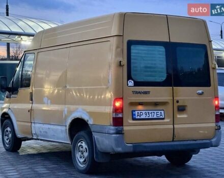 Желтый Форд Транзит, объемом двигателя 2 л и пробегом 300 тыс. км за 3600 $, фото 2 на Automoto.ua