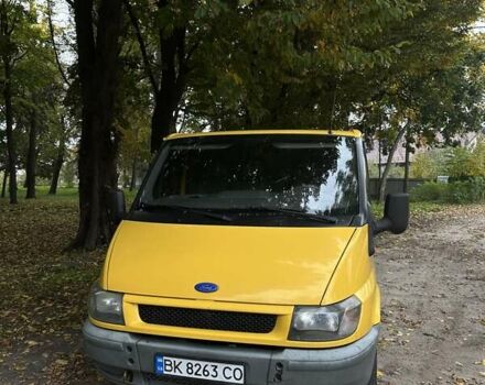 Желтый Форд Транзит, объемом двигателя 2 л и пробегом 368 тыс. км за 4100 $, фото 2 на Automoto.ua