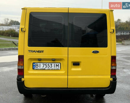 Желтый Форд Транзит, объемом двигателя 2 л и пробегом 386 тыс. км за 6000 $, фото 14 на Automoto.ua