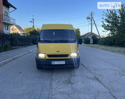 Желтый Форд Транзит, объемом двигателя 2 л и пробегом 240 тыс. км за 5700 $, фото 1 на Automoto.ua