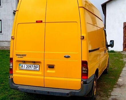 Желтый Форд Транзит, объемом двигателя 2.2 л и пробегом 200 тыс. км за 7600 $, фото 3 на Automoto.ua