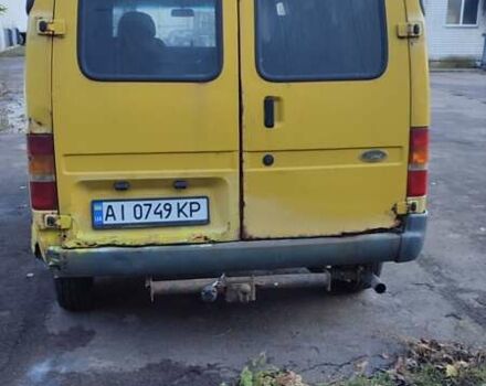 Желтый Форд Транзит, объемом двигателя 2.5 л и пробегом 544 тыс. км за 2500 $, фото 3 на Automoto.ua