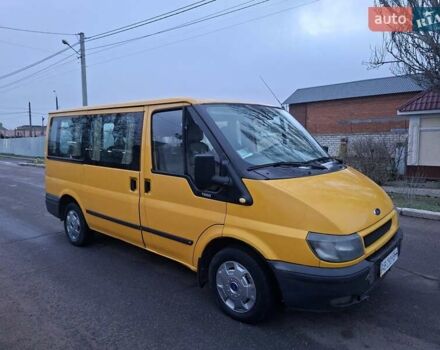 Желтый Форд Транзит, объемом двигателя 2 л и пробегом 400 тыс. км за 4500 $, фото 2 на Automoto.ua