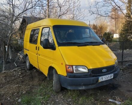 Желтый Форд Транзит, объемом двигателя 2.5 л и пробегом 450 тыс. км за 800 $, фото 1 на Automoto.ua