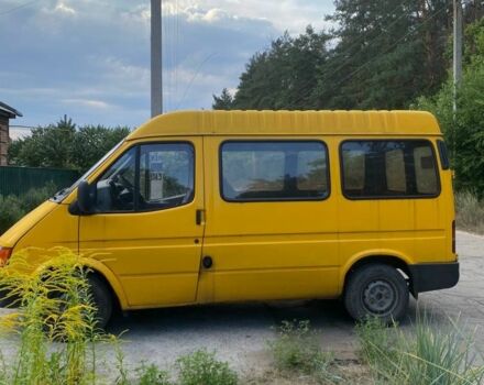 Желтый Форд Транзит, объемом двигателя 2.5 л и пробегом 293 тыс. км за 2900 $, фото 6 на Automoto.ua