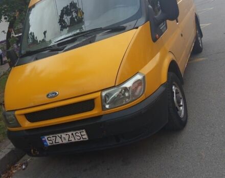 Жовтий Форд Транзит, об'ємом двигуна 2.5 л та пробігом 100 тис. км за 2750 $, фото 1 на Automoto.ua