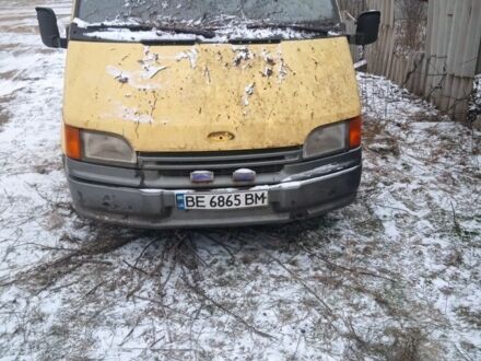 Желтый Форд Транзит, объемом двигателя 2 л и пробегом 20 тыс. км за 466 $, фото 1 на Automoto.ua