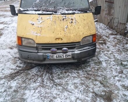 Желтый Форд Транзит, объемом двигателя 2 л и пробегом 20 тыс. км за 466 $, фото 1 на Automoto.ua