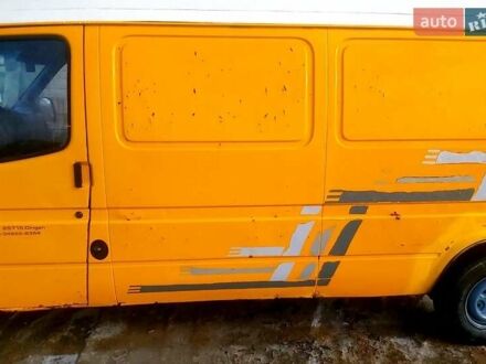 Жовтий Форд Транзит, об'ємом двигуна 2.5 л та пробігом 256 тис. км за 2100 $, фото 1 на Automoto.ua