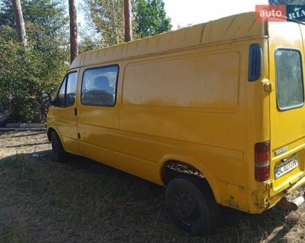 Жовтий Форд Транзит, об'ємом двигуна 2.5 л та пробігом 200 тис. км за 1600 $, фото 1 на Automoto.ua
