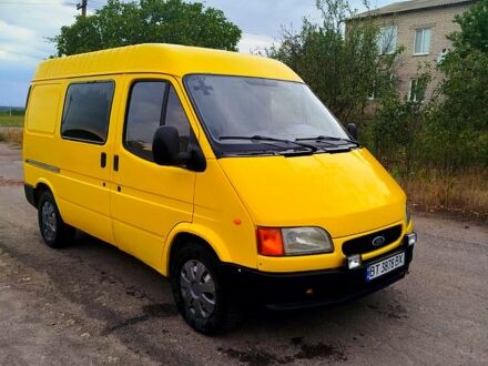Желтый Форд Транзит, объемом двигателя 2.5 л и пробегом 100 тыс. км за 3530 $, фото 1 на Automoto.ua