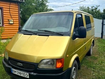 Желтый Форд Транзит, объемом двигателя 2.5 л и пробегом 350 тыс. км за 3500 $, фото 1 на Automoto.ua