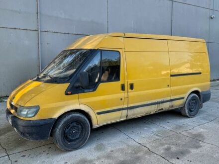 Желтый Форд Транзит, объемом двигателя 2.4 л и пробегом 550 тыс. км за 4000 $, фото 1 на Automoto.ua