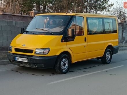 Жовтий Форд Транзит, об'ємом двигуна 2 л та пробігом 429 тис. км за 3650 $, фото 1 на Automoto.ua