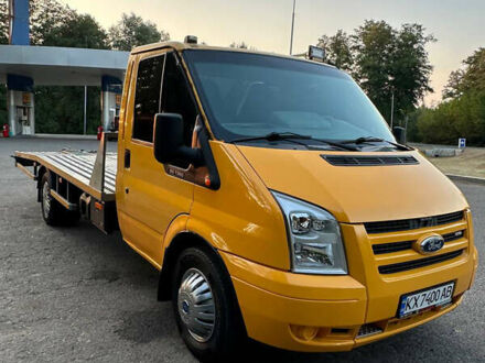 Жовтий Форд Транзит, об'ємом двигуна 2.4 л та пробігом 299 тис. км за 13700 $, фото 1 на Automoto.ua