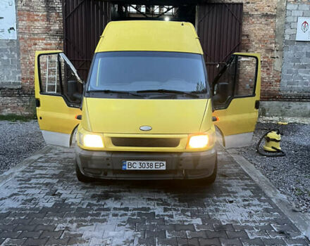 Жовтий Форд Транзит, об'ємом двигуна 2.4 л та пробігом 382 тис. км за 4900 $, фото 1 на Automoto.ua
