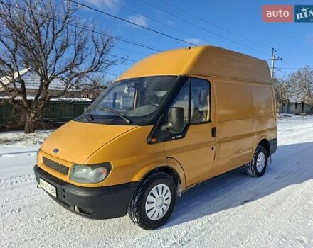 Жовтий Форд Транзит, об'ємом двигуна 2 л та пробігом 280 тис. км за 4500 $, фото 1 на Automoto.ua