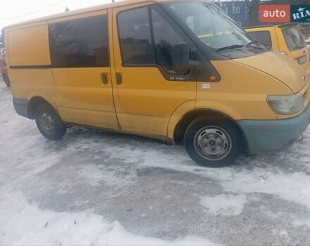 Желтый Форд Транзит, объемом двигателя 2 л и пробегом 360 тыс. км за 3700 $, фото 1 на Automoto.ua
