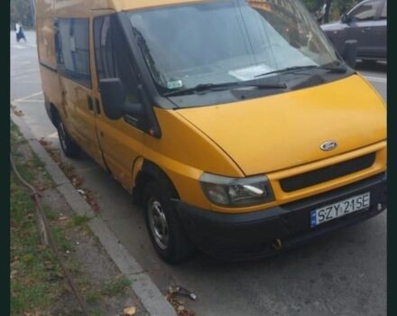 Жовтий Форд Транзит, об'ємом двигуна 2.5 л та пробігом 100 тис. км за 2250 $, фото 1 на Automoto.ua