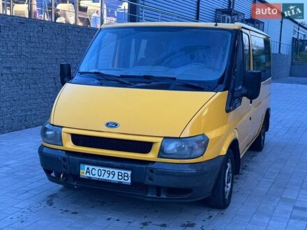 Желтый Форд Транзит, объемом двигателя 2 л и пробегом 270 тыс. км за 2700 $, фото 1 на Automoto.ua