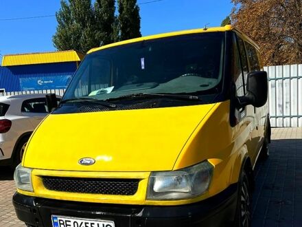 Жовтий Форд Транзит, об'ємом двигуна 2 л та пробігом 200 тис. км за 3900 $, фото 1 на Automoto.ua