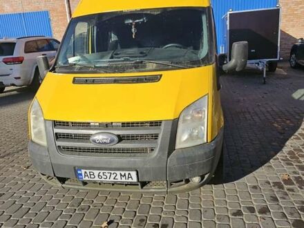 Желтый Форд Транзит, объемом двигателя 2.2 л и пробегом 400 тыс. км за 7400 $, фото 1 на Automoto.ua
