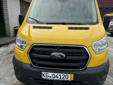 Жовтий Форд Транзит, об'ємом двигуна 2 л та пробігом 245 тис. км за 16000 $, фото 1 на Automoto.ua