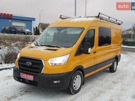 Желтый Форд Транзит, объемом двигателя 2 л и пробегом 230 тыс. км за 18800 $, фото 1 на Automoto.ua