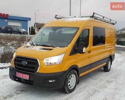 Желтый Форд Транзит, объемом двигателя 2 л и пробегом 230 тыс. км за 18800 $, фото 1 на Automoto.ua