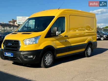 Жовтий Форд Транзит, об'ємом двигуна 2 л та пробігом 216 тис. км за 18500 $, фото 1 на Automoto.ua