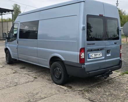Серый Форд Транзит, объемом двигателя 2.4 л и пробегом 350 тыс. км за 8500 $, фото 2 на Automoto.ua