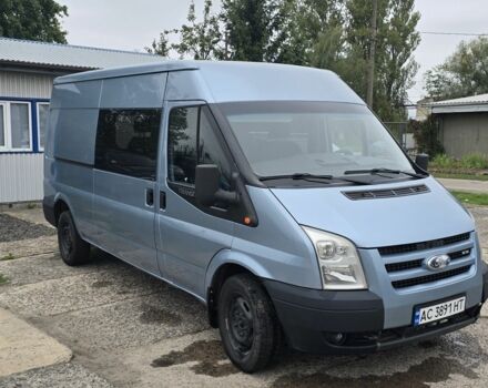 Серый Форд Транзит, объемом двигателя 2.4 л и пробегом 350 тыс. км за 8500 $, фото 1 на Automoto.ua