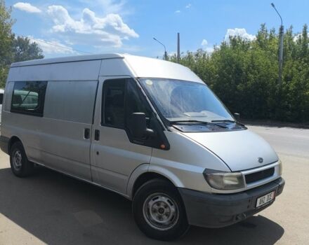 Серый Форд Транзит, объемом двигателя 2.4 л и пробегом 474 тыс. км за 3200 $, фото 1 на Automoto.ua