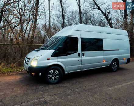 Сірий Форд Транзит, об'ємом двигуна 2.4 л та пробігом 288 тис. км за 9500 $, фото 2 на Automoto.ua