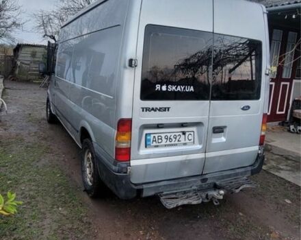 Серый Форд Транзит, объемом двигателя 2.4 л и пробегом 170 тыс. км за 3000 $, фото 1 на Automoto.ua