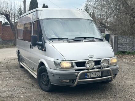 Серый Форд Транзит, объемом двигателя 2.5 л и пробегом 353 тыс. км за 3899 $, фото 1 на Automoto.ua