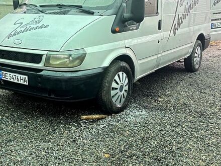 Серый Форд Транзит, объемом двигателя 2.4 л и пробегом 320 тыс. км за 3500 $, фото 1 на Automoto.ua