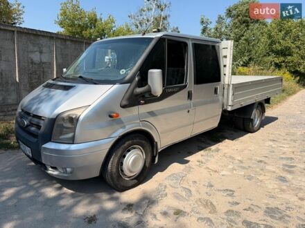 Сірий Форд Транзит, об'ємом двигуна 2.4 л та пробігом 187 тис. км за 13800 $, фото 1 на Automoto.ua