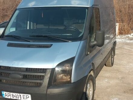 Серый Форд Транзит, объемом двигателя 2.4 л и пробегом 500 тыс. км за 4700 $, фото 1 на Automoto.ua