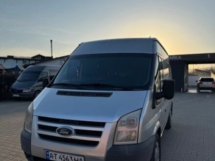 Серый Форд Транзит, объемом двигателя 2.4 л и пробегом 402 тыс. км за 6850 $, фото 1 на Automoto.ua
