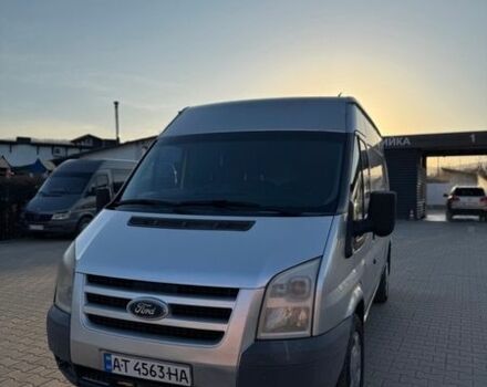 Серый Форд Транзит, объемом двигателя 2.4 л и пробегом 402 тыс. км за 6850 $, фото 1 на Automoto.ua