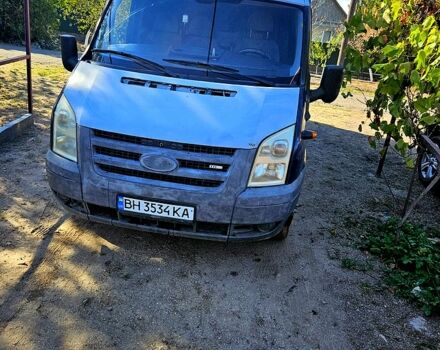 Серый Форд Транзит, объемом двигателя 2.4 л и пробегом 45400 тыс. км за 4500 $, фото 1 на Automoto.ua