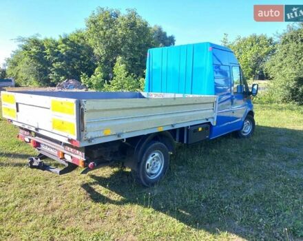 Синий Форд Транзит, объемом двигателя 2.4 л и пробегом 252 тыс. км за 7500 $, фото 3 на Automoto.ua