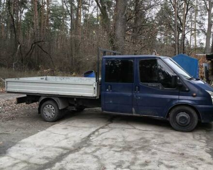 Синій Форд Транзит, об'ємом двигуна 2.4 л та пробігом 400 тис. км за 11500 $, фото 1 на Automoto.ua