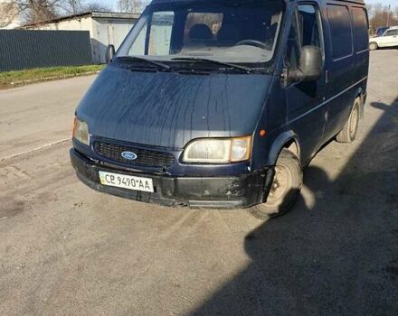Синий Форд Транзит, объемом двигателя 2.5 л и пробегом 245 тыс. км за 1550 $, фото 2 на Automoto.ua