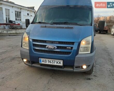 Синий Форд Транзит, объемом двигателя 2.4 л и пробегом 265 тыс. км за 6800 $, фото 13 на Automoto.ua