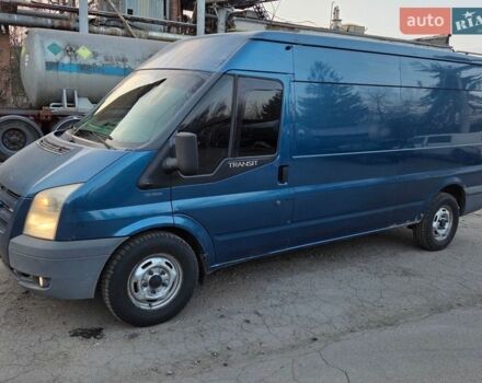 Синий Форд Транзит, объемом двигателя 2.4 л и пробегом 265 тыс. км за 6800 $, фото 5 на Automoto.ua