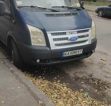 Синий Форд Транзит, объемом двигателя 2.4 л и пробегом 360 тыс. км за 6500 $, фото 3 на Automoto.ua